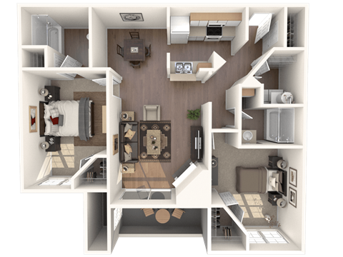 Emerald Deluxe Floor Plan Emerald Deluxe Floor Plan at Stonelake at the Arboretum, Texas
